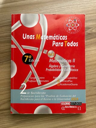 Libros Matemáticas Para Todos
