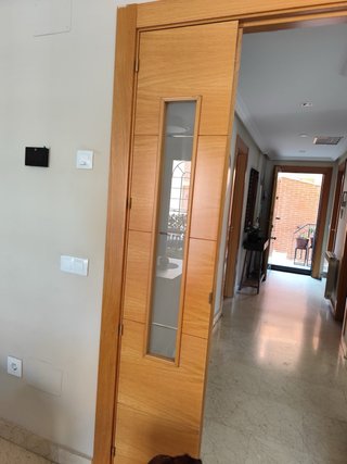 Puertas de madera maciza