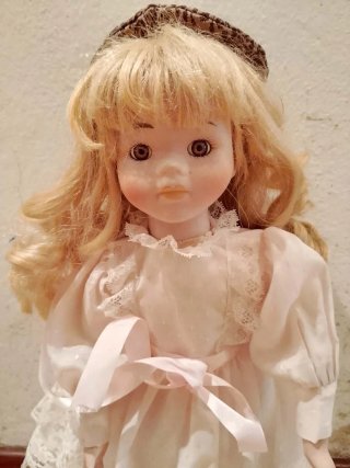 Lote 8 Muñecas Porcelana Vintage