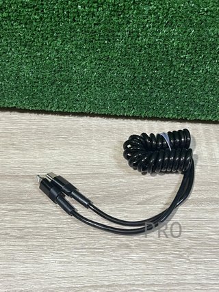 Cable USB C Lightning Espiral