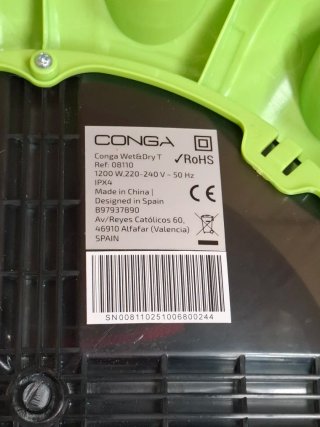 Aspirador Cecotec Conga 15L 1200W