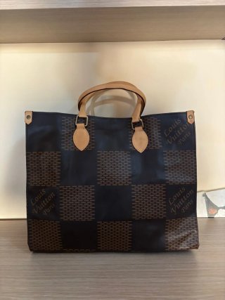 Borsa Louis Vuitton Marrone Checkered