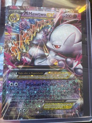 2 Cartas Pokémon Mega Mewtwo EX