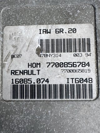 Centralita motor Renault Twingo 1 : 7700856784