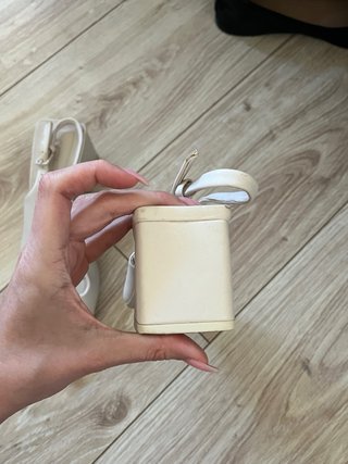 Tacones Slingback Stradivarius Blancos