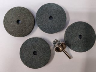 4 MUELA RECTIFICADO BRONCE,ALUMINIO,COBRE Y PERNO