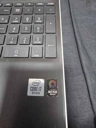 Portátil HP i7 15s-fq1012ns Plata/Negro