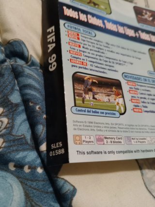 Carcasa Trasera FIFA 99 PlayStation
