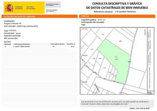 Solar en venta en Campos