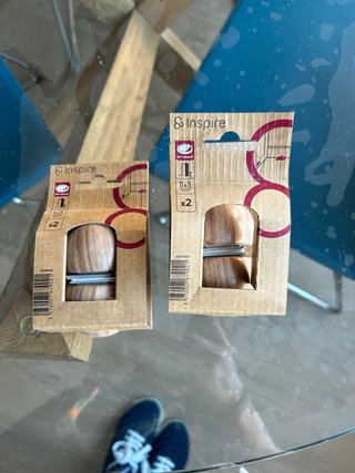 4 topes de puerta Inspire madera