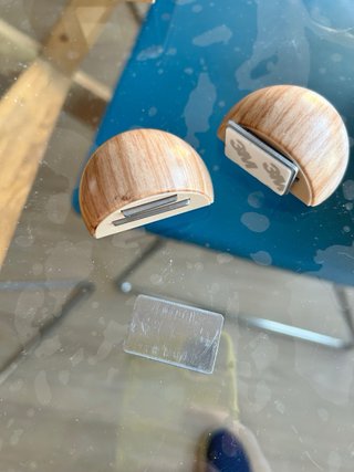 4 topes de puerta Inspire madera