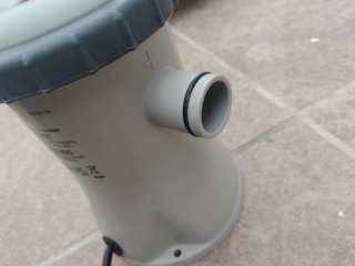 Bomba depuradora piscina con filtro