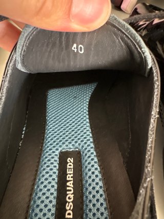 Mocasines DSQUARED2 charol negros
