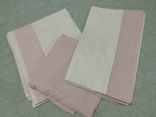 2 Juegos Sábanas Cama 80cm Rosa