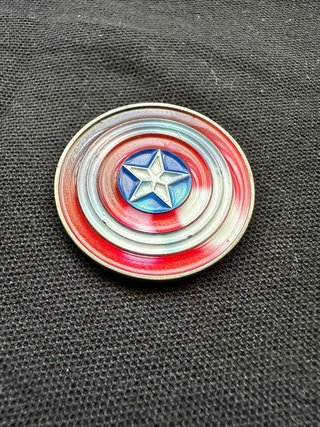 Moneda Capitán América Nuevo Mundo Marvel