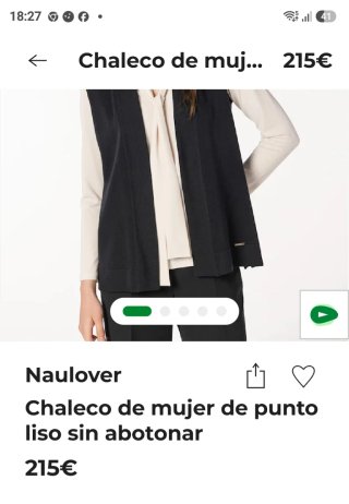 Chaleco Naulover Negro