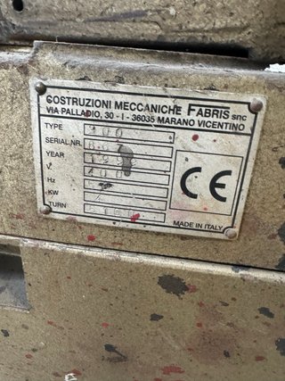 Tronzadora de metal industrial