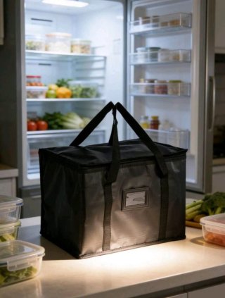 Bolsa Térmica Aislante Negra