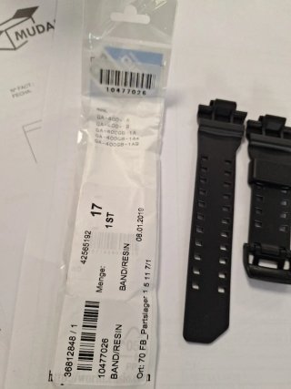 Correa Casio GA400 Negra Original