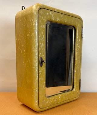Botiquín Baño Vintage Años 50 Amarillo