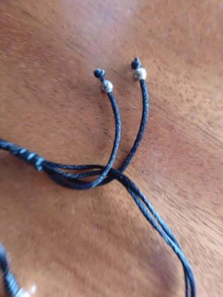 Pulsera Komboskini Cruz Blanca