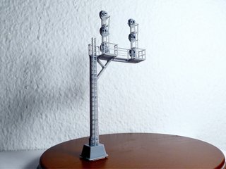 Semáforo Ferrocarril Escala H0 Maqueta de Trenes