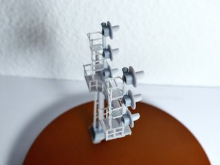 Semáforo Ferrocarril Escala H0 Maqueta de Trenes
