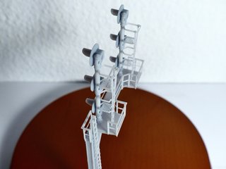 Semáforo Ferrocarril Escala H0 Maqueta de Trenes