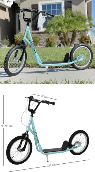 Patinete infantil azul