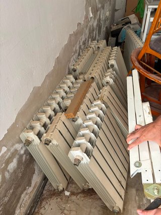 Radiadores de aluminio agua caliente