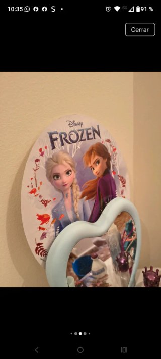 Tocador infantil Frozen