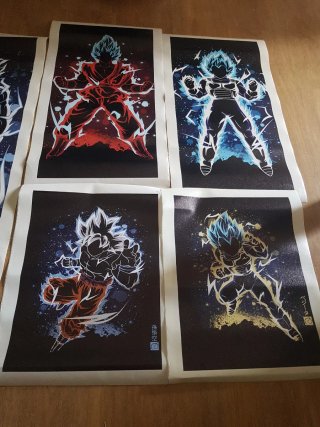LAMINAS ANIME GOKU