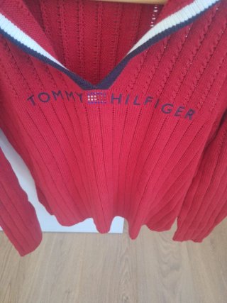 Jersey Tommy Hilfiger Mujer Rojo