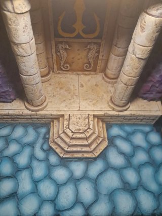 Diorama Poseidón Saint Seiya