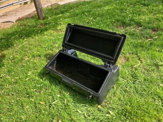 Caja para cuad. Negra