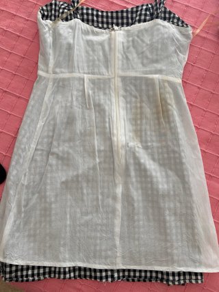 Vestido cuadros vichy Brandy Melville