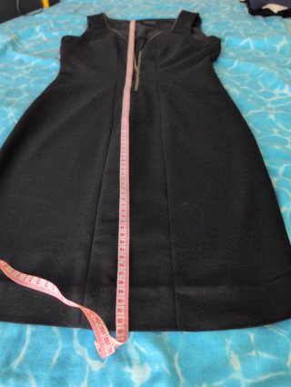 Vestido cremallera frontal