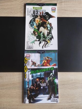 Un mundo bajo muerte + extras Marvel