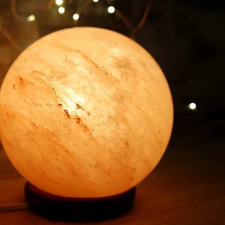 Lámpara Esfera Sal Himalaya