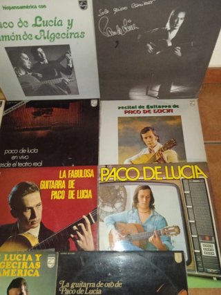 Lote 12 Vinilos Paco de Lucía Flamenco