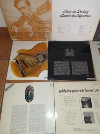 Lote 12 Vinilos Paco de Lucía Flamenco