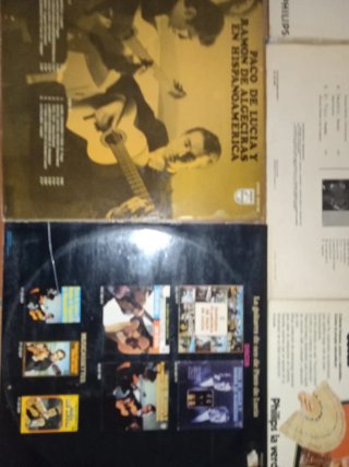 Lote 12 Vinilos Paco de Lucía Flamenco