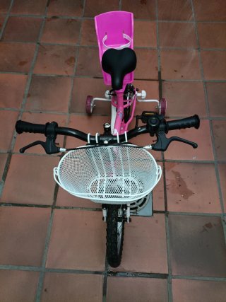 Bicicleta infantil rosa Denbike 16