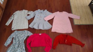 2 lotes niña 2-3 y 3-4 años