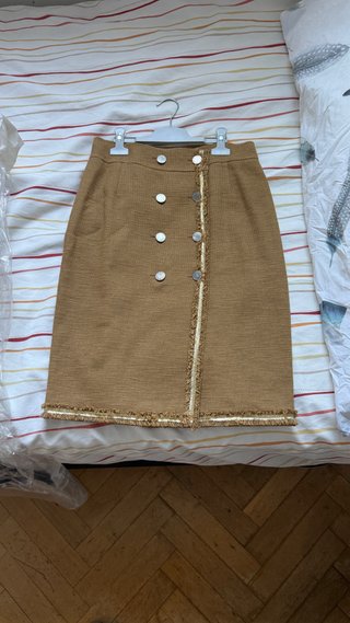Conjunto Purificación García Beige/Marrón
