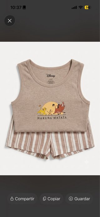 Pijama Disney mujer