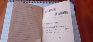 Almanaque Postal 1957 Caja Ahorros