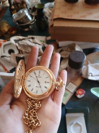 Reloj de bolsillo Viceroy dorado