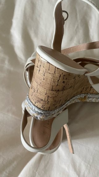 Sandalias blancas Talla 41