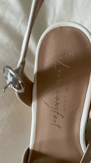 Sandalias blancas Talla 41